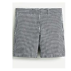 Jcrew shorts navy blue gingham